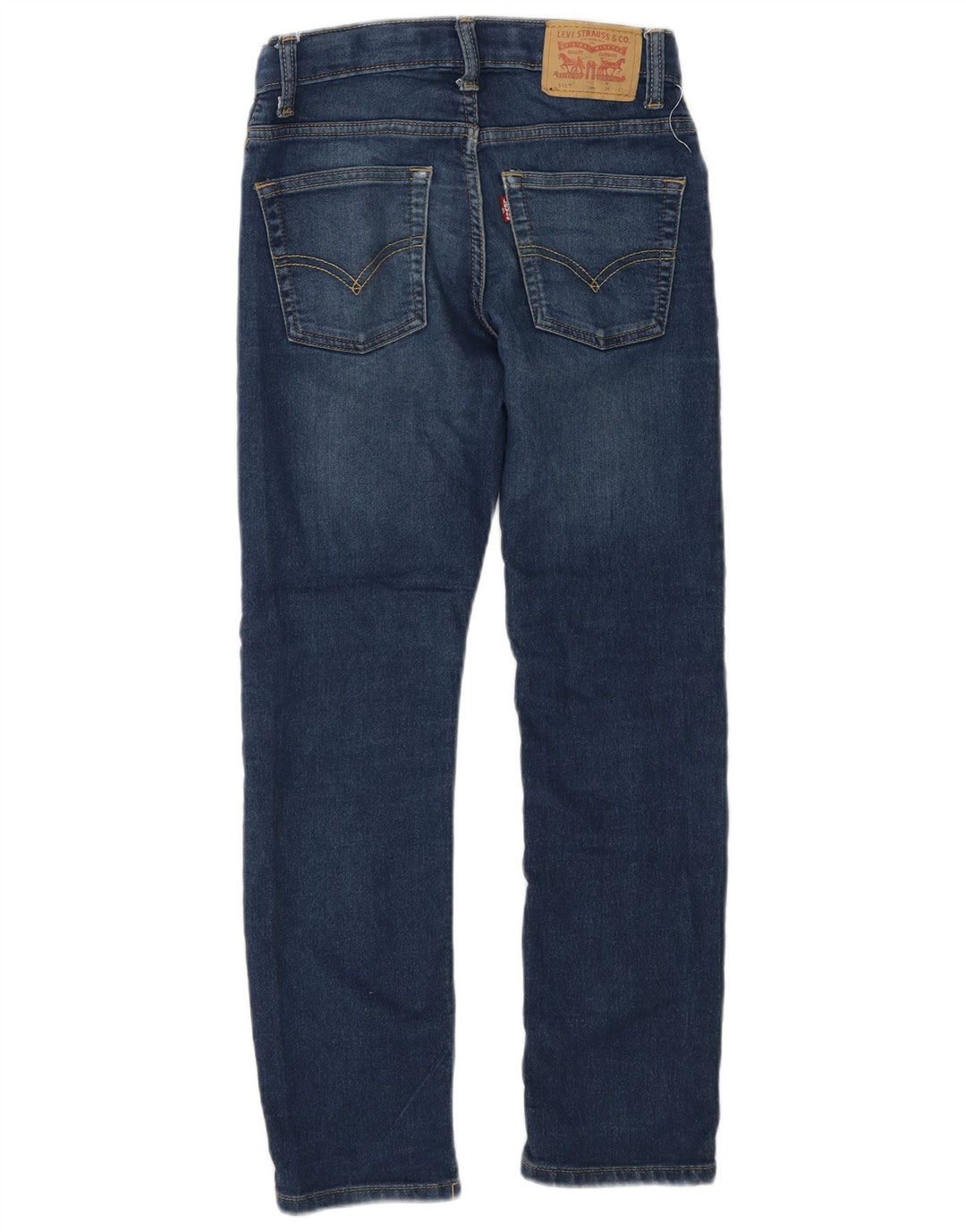 Levi's Boys 511 Slim Jeans 11-12 Years W26 L27 Blue Cotton