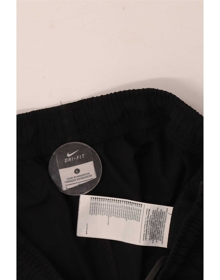 Nike Mens Dri Fit Sport Shorts Large Black Polyester