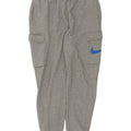 Nike Mens Graphic Cargo Tracksuit Trousers Joggers Medium Grey Flecked