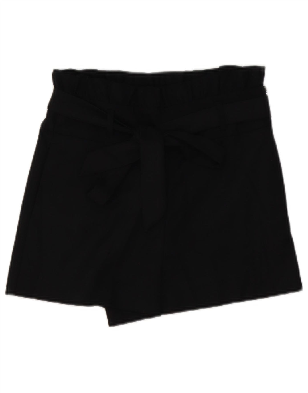 Zara Womens Trafaluc High Waist Hot Pants Small W26  Black Polyester