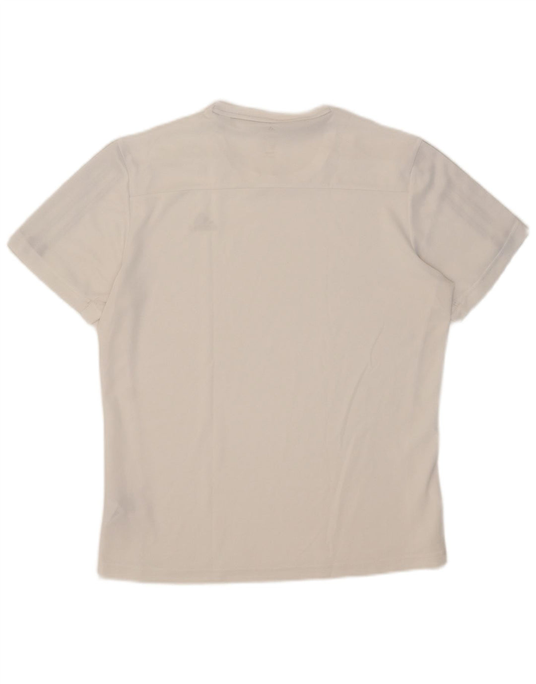 Adidas Mens Climalite T-Shirt Top Medium White Polyester