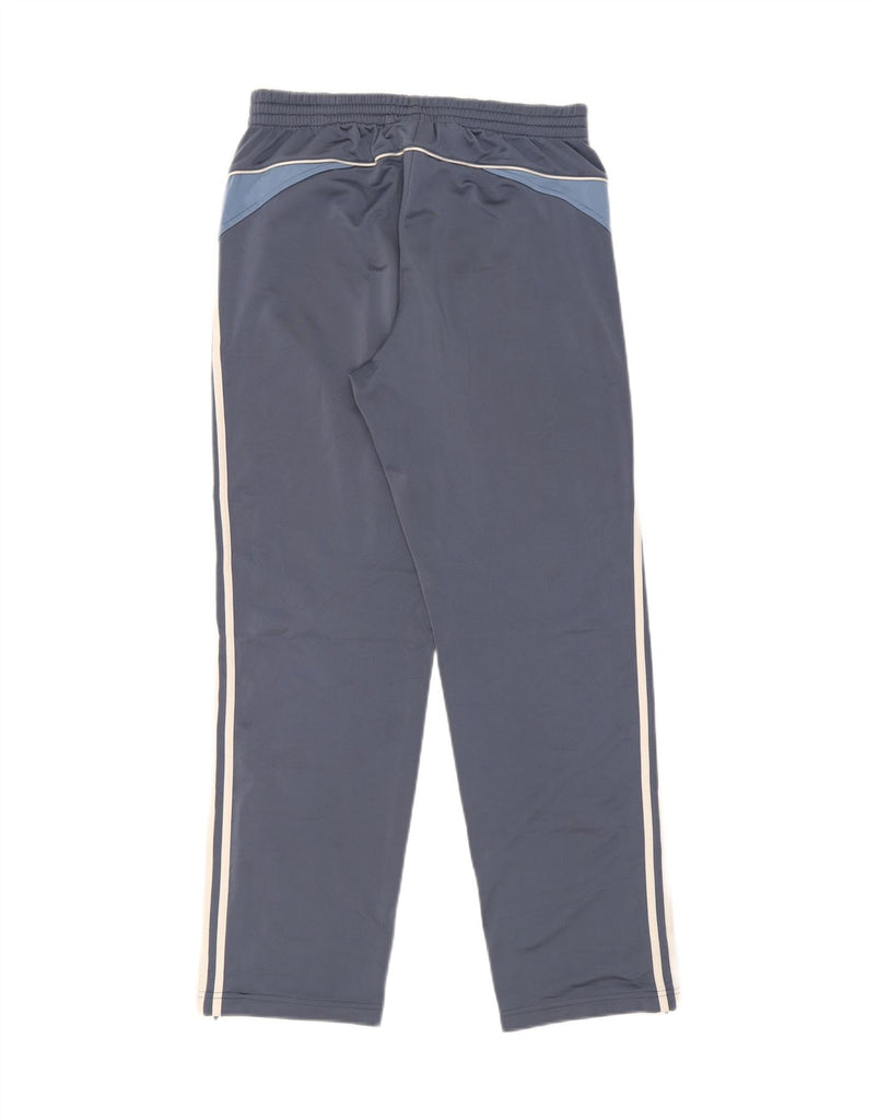 ADIDAS Mens Tracksuit Trousers UK 38/40 Medium Blue Colourblock Polyester Vintage Adidas and Second-Hand Adidas from Messina Hembry 