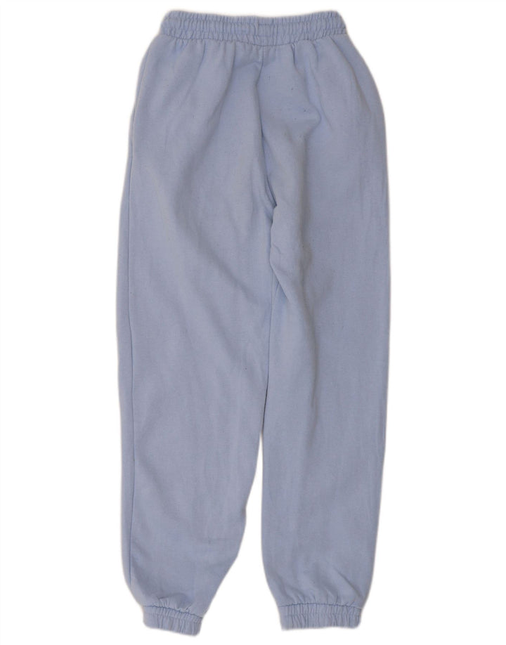 Zara Womens Tracksuit Trousers Joggers UK 8 Small Blue Polyester