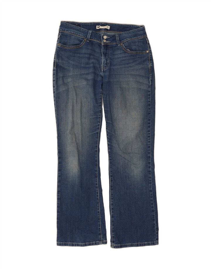 LEVI'S Womens 524 Curvy Bootcut Jeans W31 L32 Blue Cotton Vintage Levi's and Second-Hand Levi's from Messina Hembry 