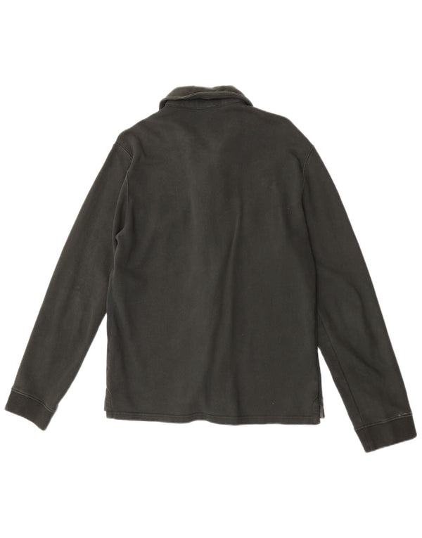 Reiss Mens Overshirt Shirt Small Green Cotton