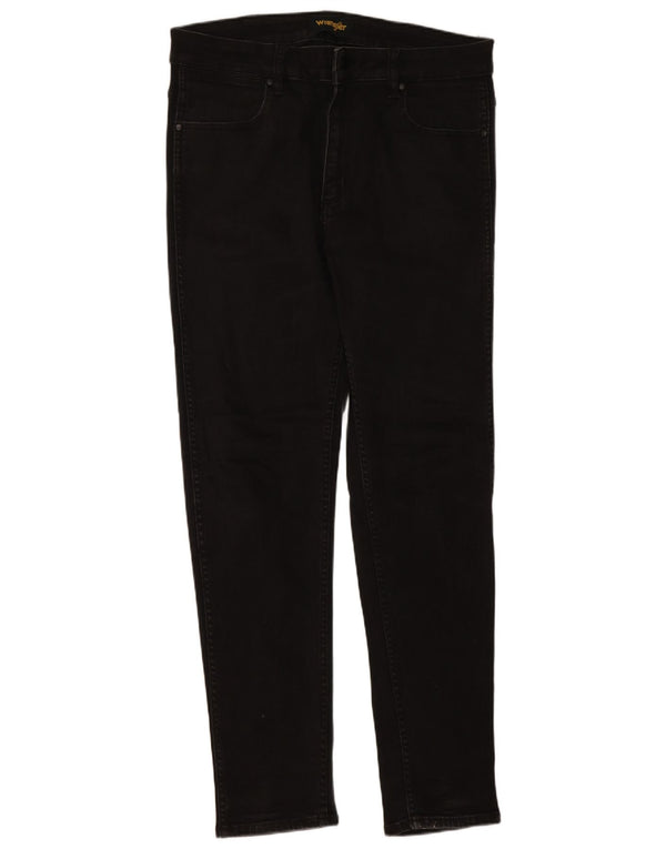 Wrangler Womens Slim Jeans W32 L28 Black Cotton