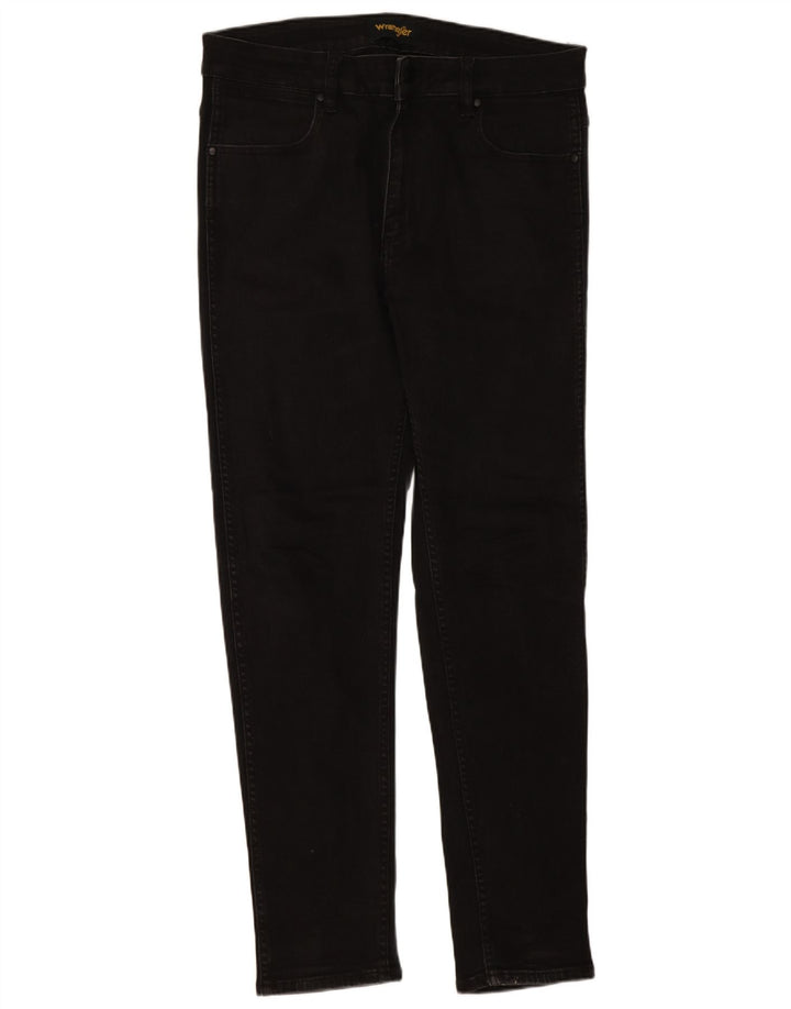 Wrangler Womens Slim Jeans W32 L28 Black Cotton
