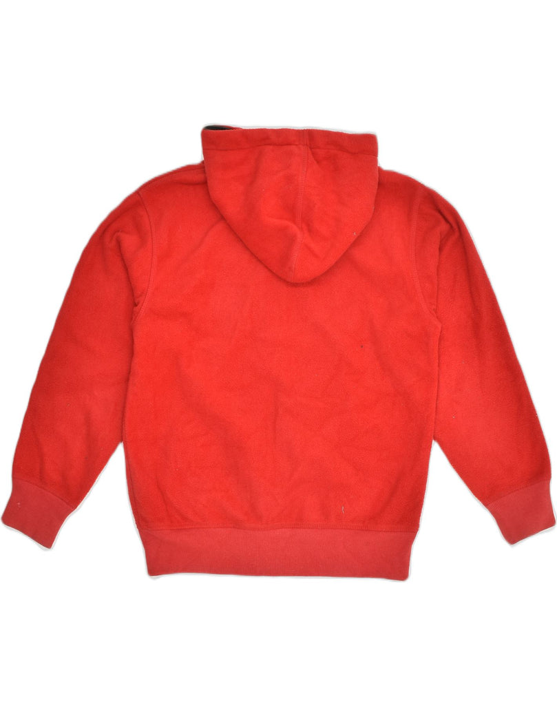 GAP Girls Graphic Zip Hoodie Sweater 12-13 Years Red Polyester | Vintage Gap | Thrift | Second-Hand Gap | Used Clothing | Messina Hembry 