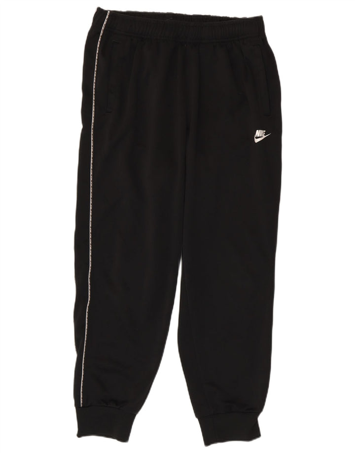 Nike Mens Tracksuit Trousers Joggers Medium Black Polyester