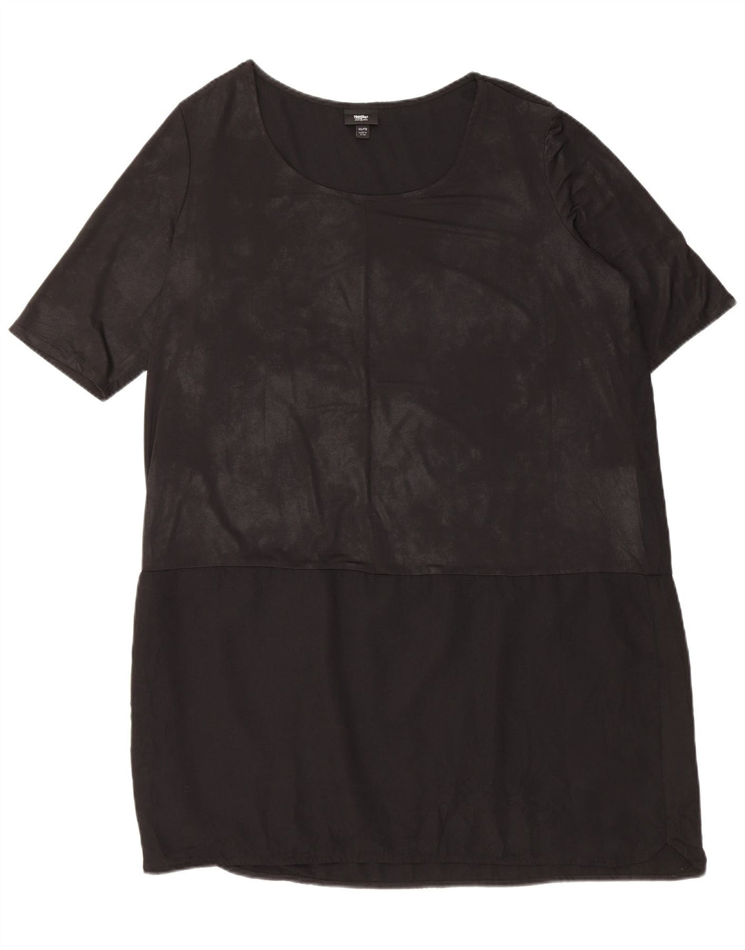 MOSSIMO Womens Shift Dress UK 20 2XL Black Polyester