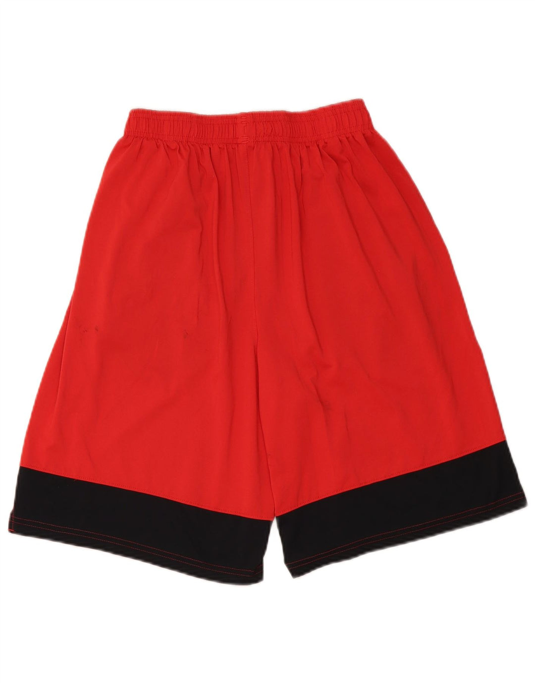 UNDER ARMOUR Mens Sport Shorts Medium  Red Colourblock Polyester