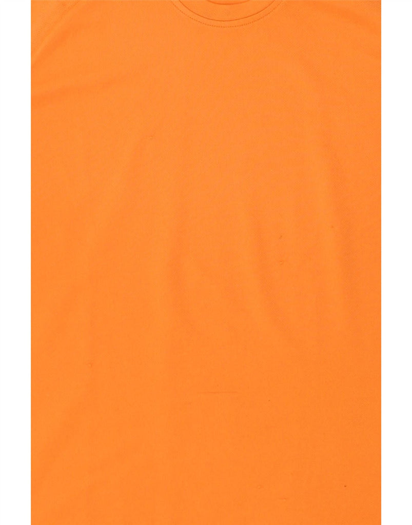 ADIDAS Mens Climalite T-Shirt Top Large Orange Polyester | Vintage Adidas | Thrift | Second-Hand Adidas | Used Clothing | Messina Hembry 