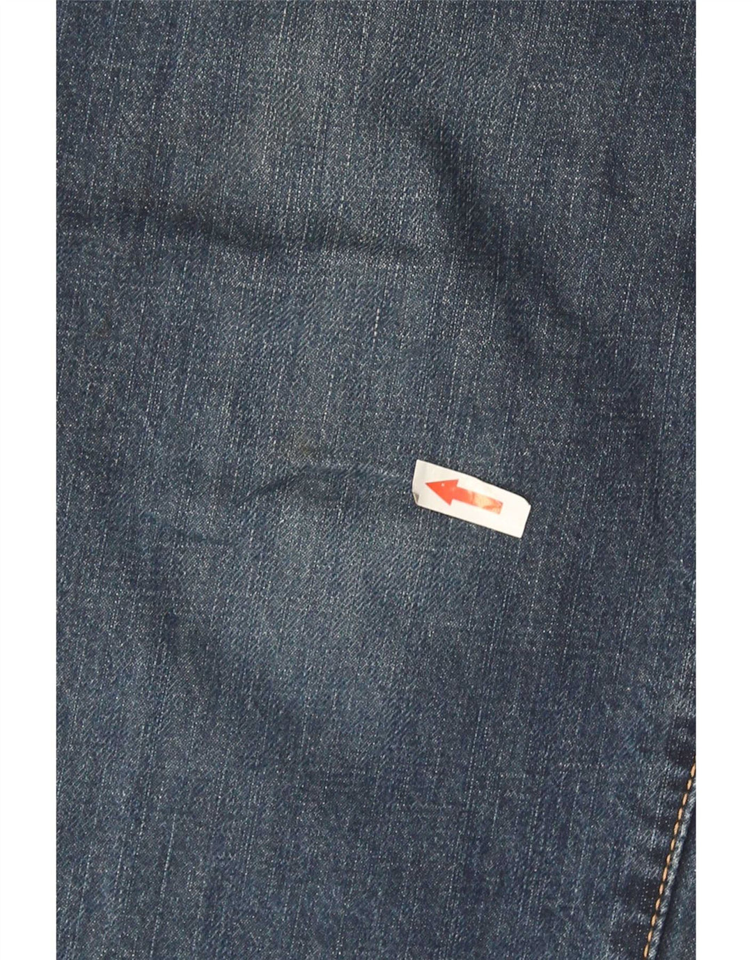 Calvin Klein Mens Straight Jeans W36 L29 Blue Cotton