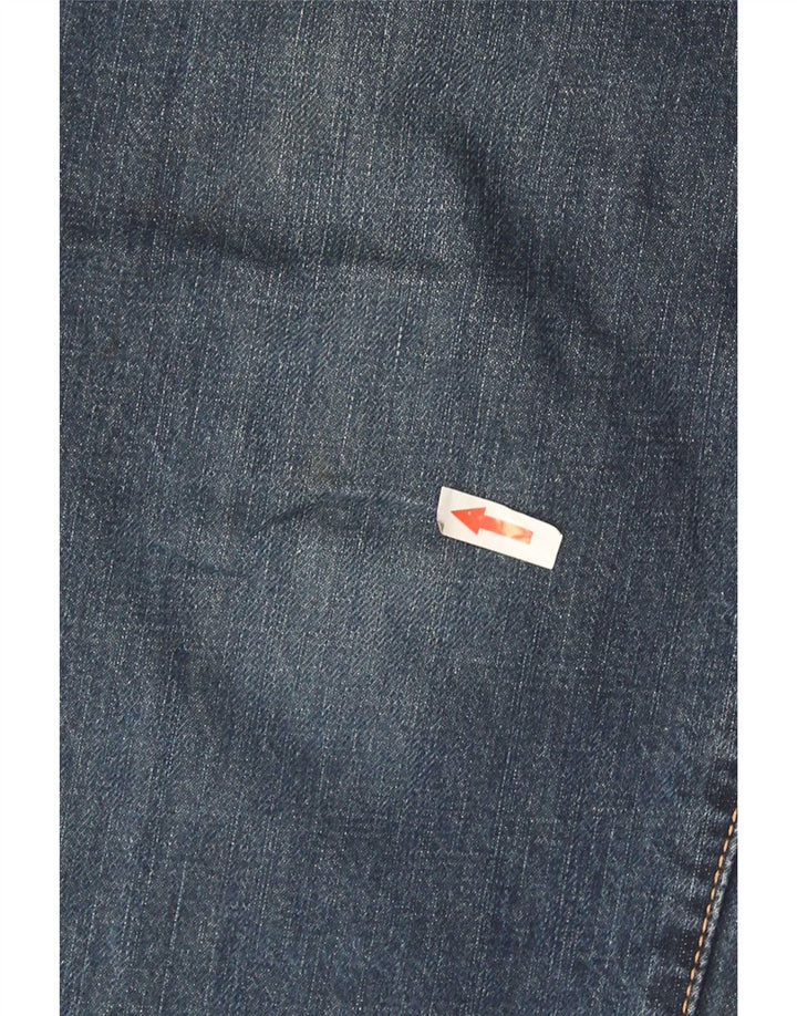 Calvin Klein Mens Straight Jeans W36 L29 Blue Cotton