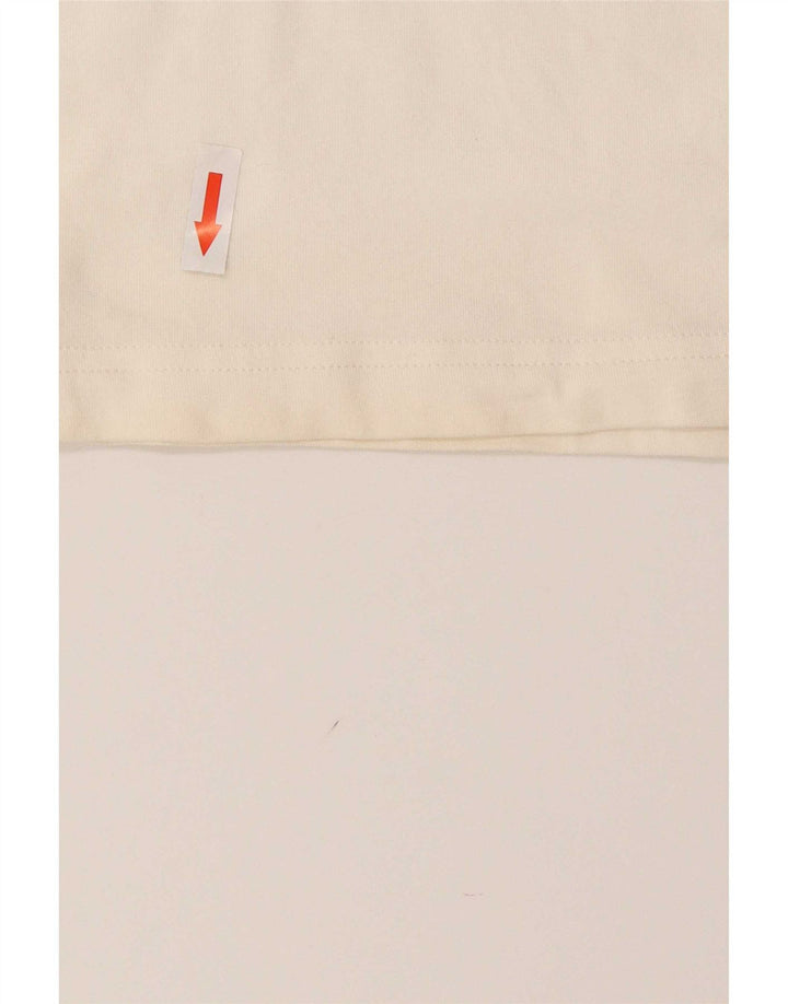 Adidas Mens Short Sleeve T-Shirt Top Large White Cotton