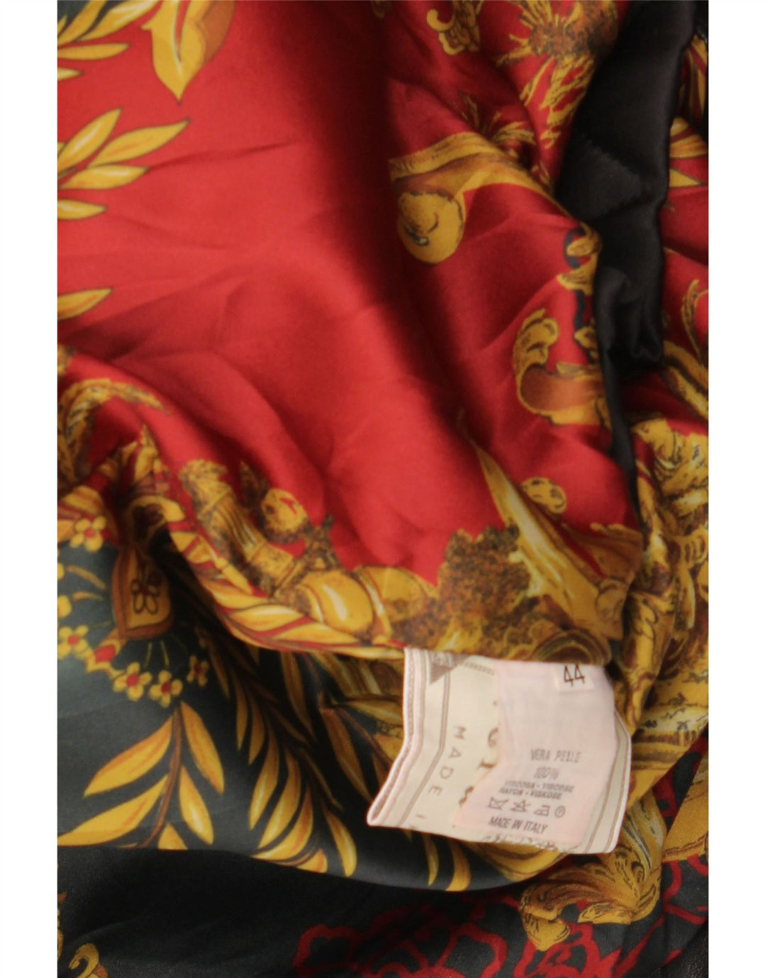 VINTAGE Womens Leather Trench Coat IT 44 Medium Black Leather