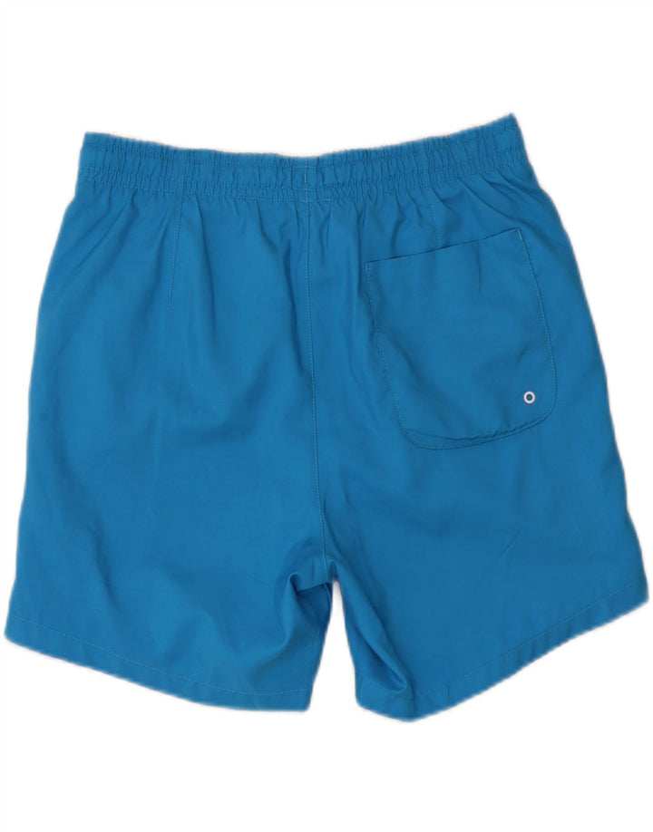 NIKE Mens Swimming Shorts Small Blue Polyester