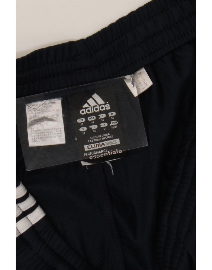 Adidas Mens Clima 365 Tracksuit Trousers Medium  Navy Blue Polyester
