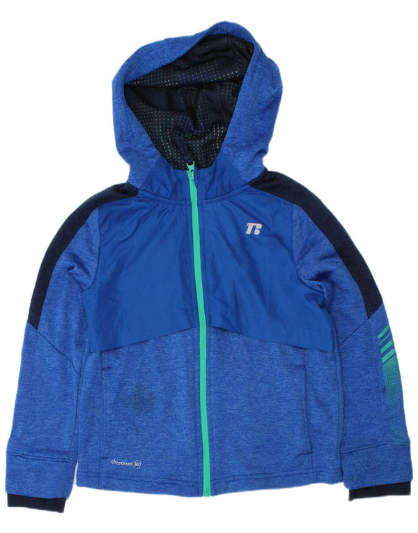 Russell Athletic Boys Dri-Power Zip Hoodie Sweater 6-7 Years Blue