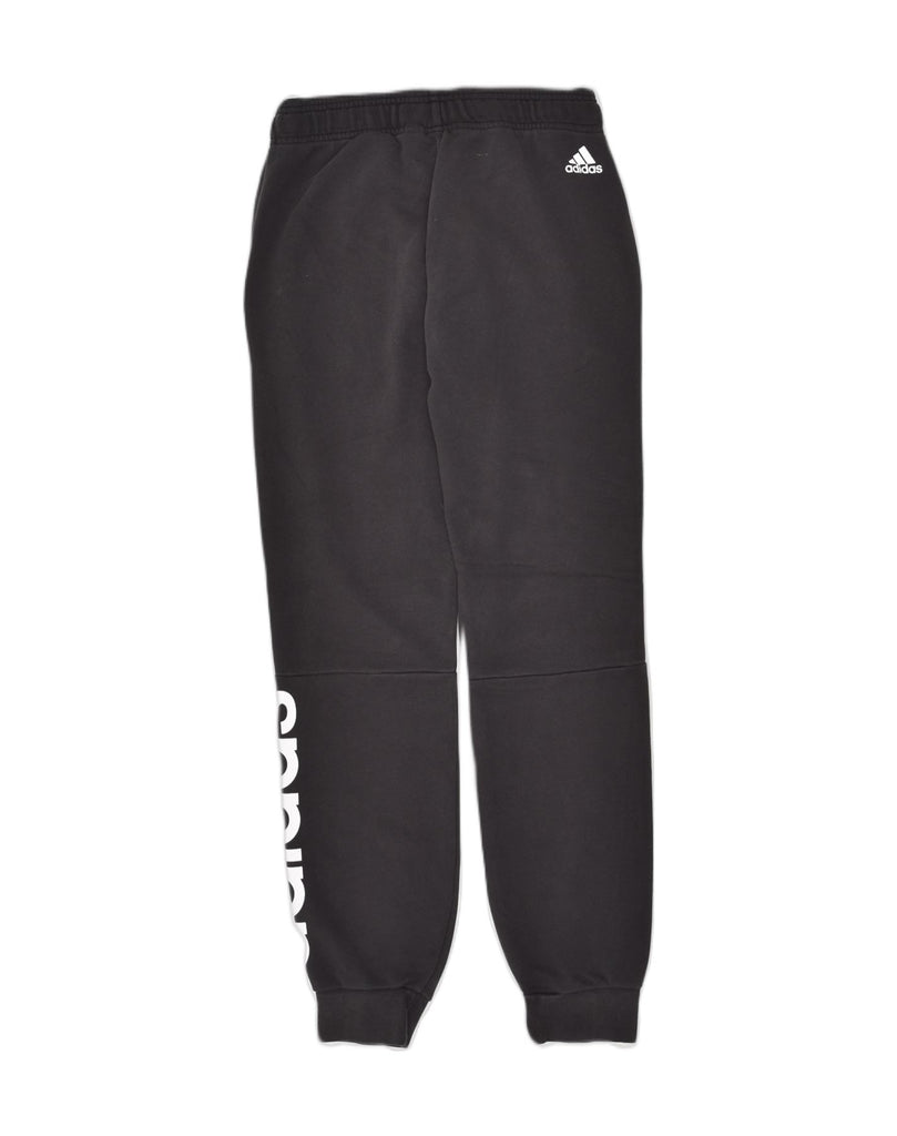 ADIDAS Womens Graphic Tracksuit Trousers Joggers UK 8/10 Small Black | Vintage Adidas | Thrift | Second-Hand Adidas | Used Clothing | Messina Hembry 