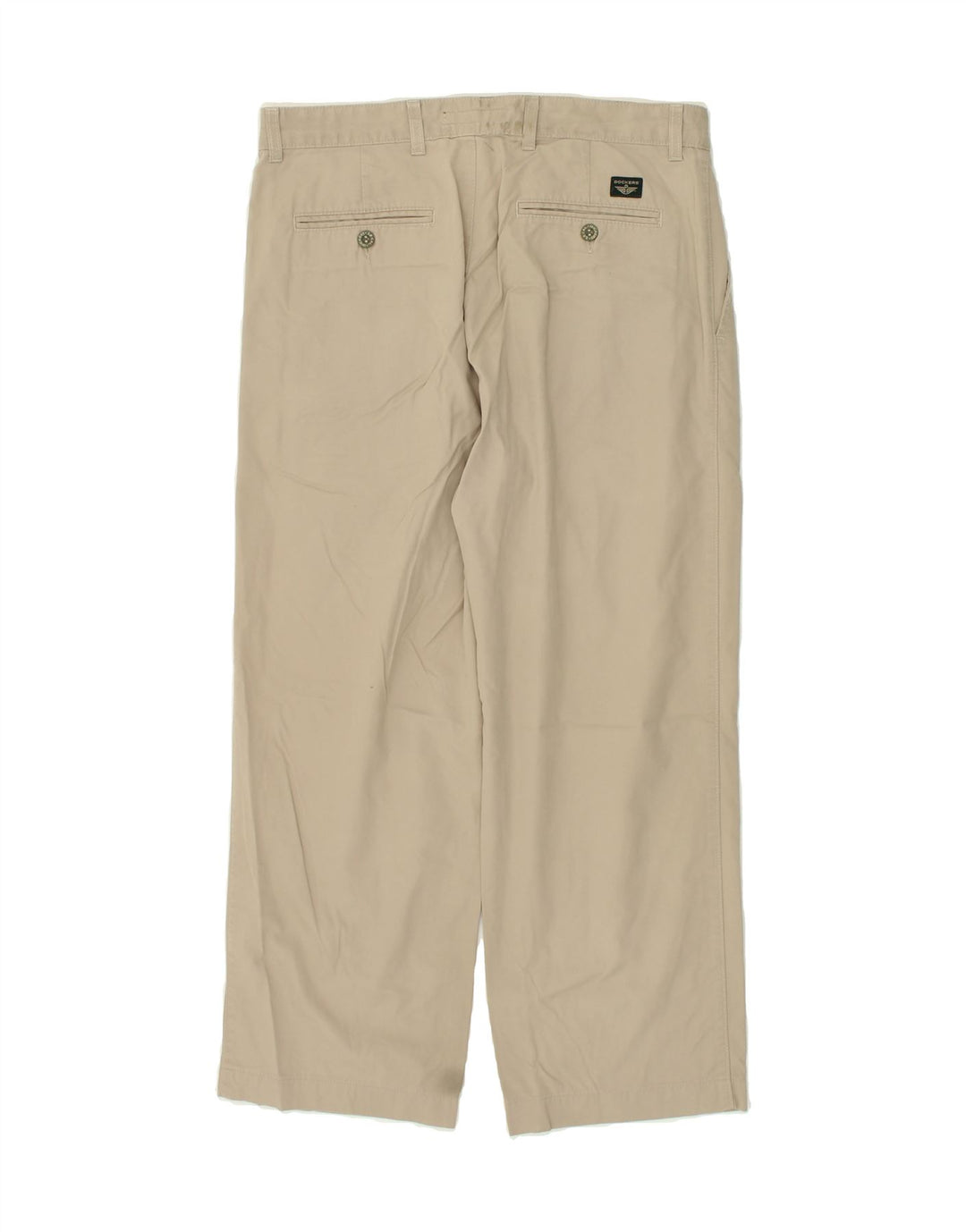 DOCKERS Mens Pegged Chino Trousers W33 L27 Beige Cotton Vintage Dockers and Second-Hand Dockers from Messina Hembry 