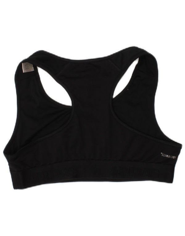 Adidas Girls Tech Fit Sport Bra Vest Top 12-13 Years Black Sports