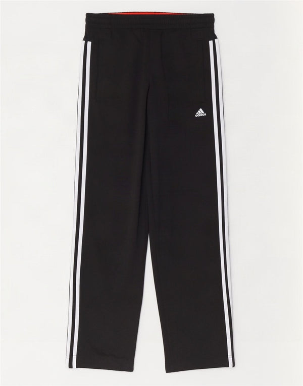 Adidas Mens Tracksuit Trousers UK 36/38 Small Black Polyester