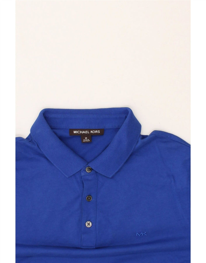 MICHAEL KORS Mens Polo Shirt Medium Blue Vintage Michael Kors and Second-Hand Michael Kors from Messina Hembry 