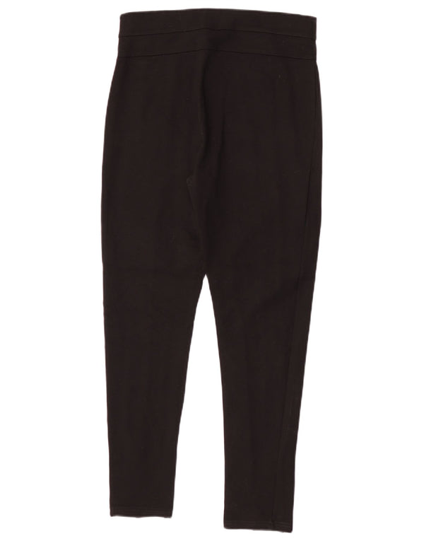 Zara Womens Slim Casual Trousers Medium W28 L25 Black