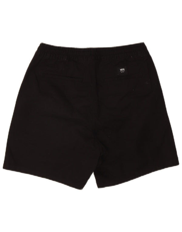 VANS Mens Relaxed Fit Chino Shorts Small W28 Black Cotton
