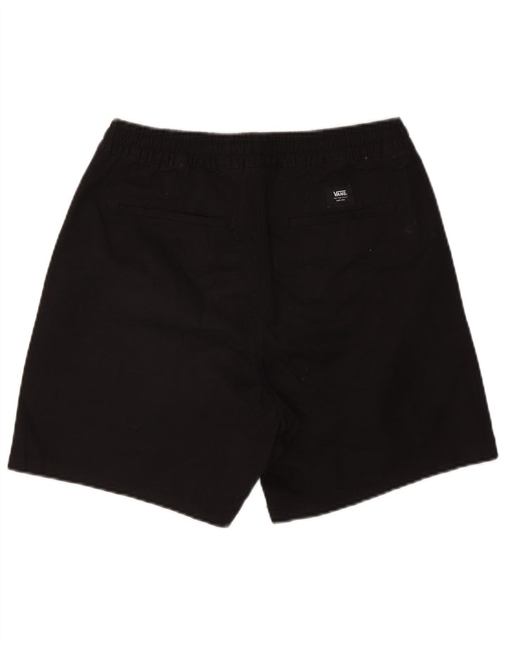 VANS Mens Relaxed Fit Chino Shorts Small W28 Black Cotton