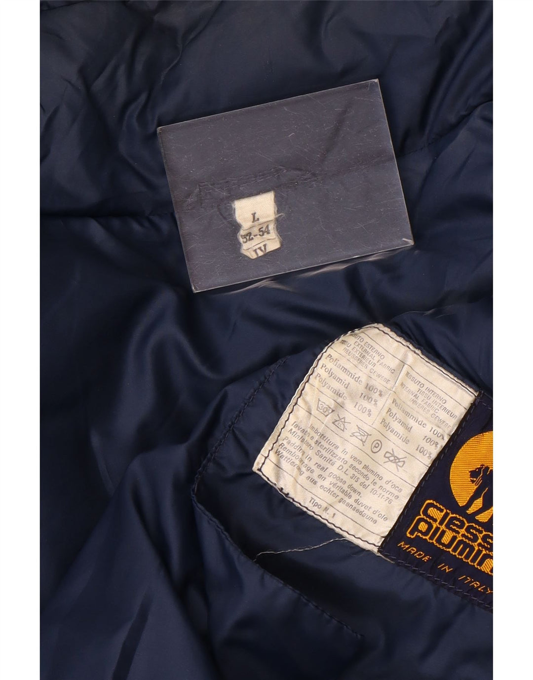 Ciesse Piumini Mens Padded Jacket IT 52/54 Large Yellow Colourblock