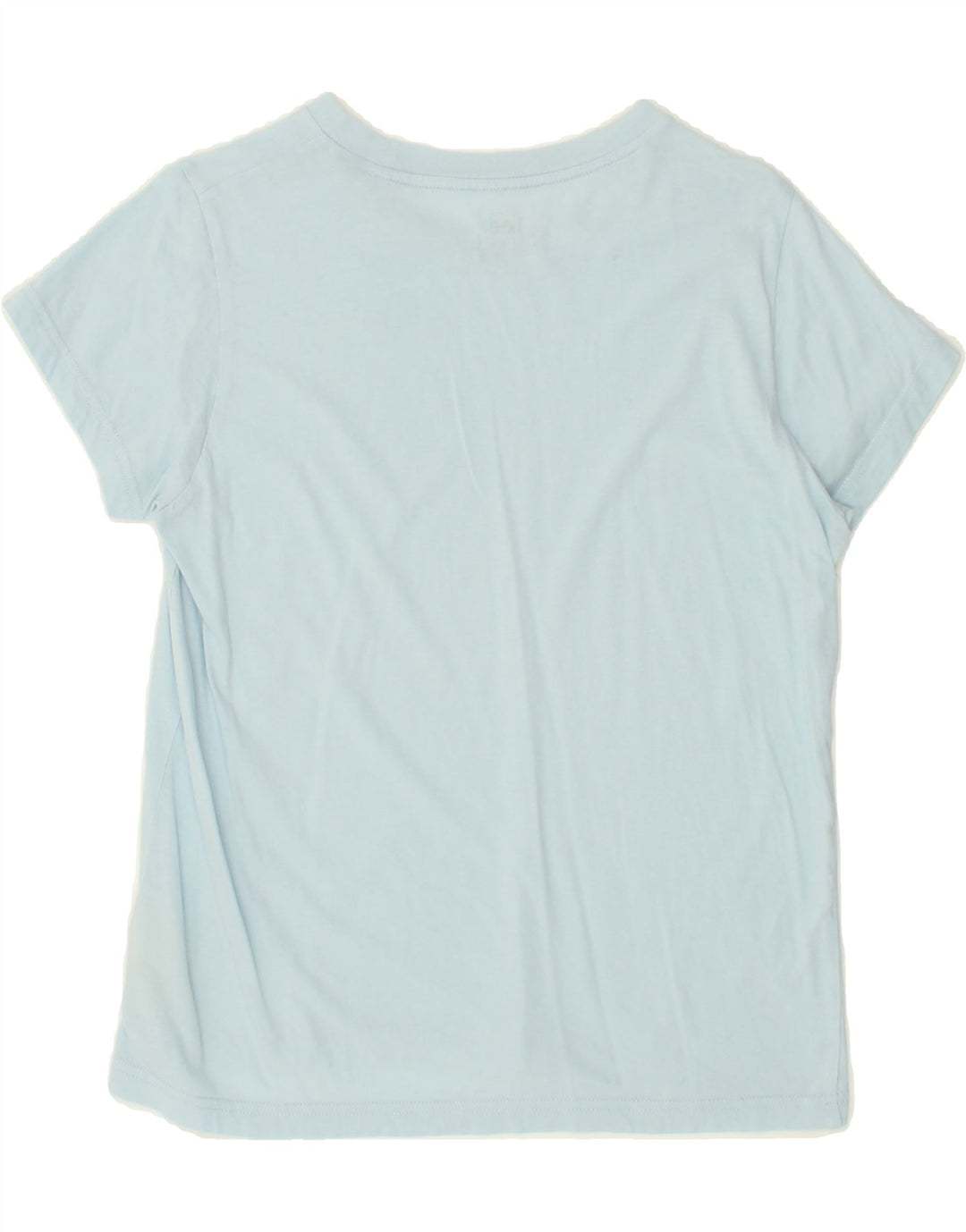 LEE Womens T-Shirt Top UK 10 Small Blue Cotton Vintage Lee and Second-Hand Lee from Messina Hembry 