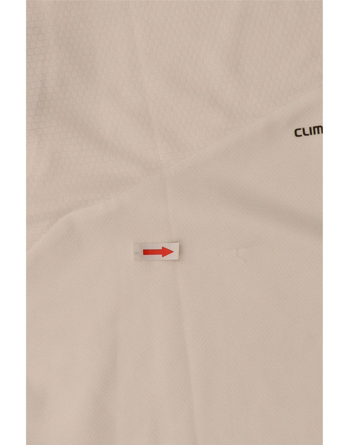 Adidas Mens Climalite Vest Top Large White Colourblock Polyester