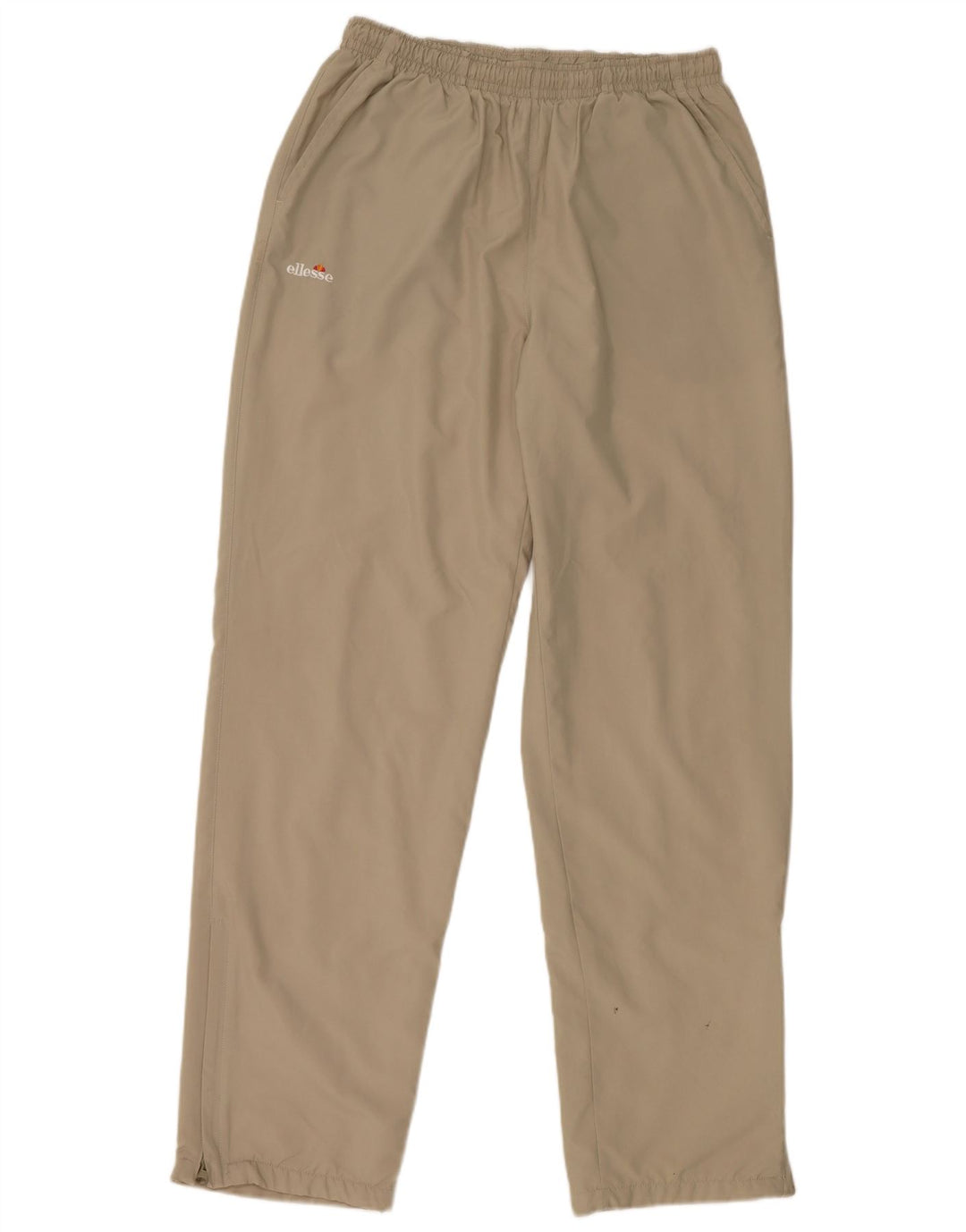 Ellesse Mens Tracksuit Trousers Large Beige Polyester