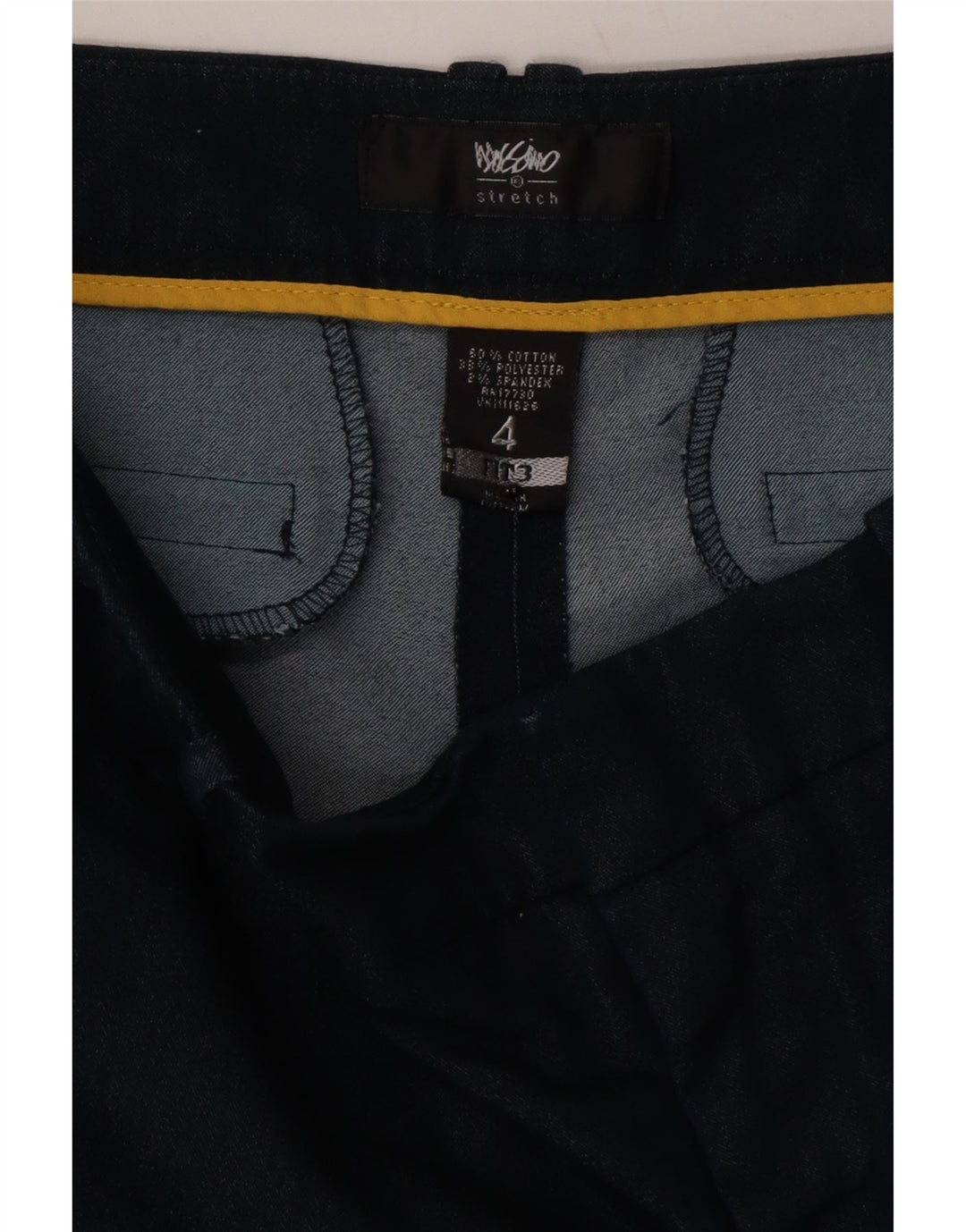 MOSSIMO Womens Casual Shorts US 4 Small W30  Navy Blue Cotton Vintage Mossimo and Second-Hand Mossimo from Messina Hembry 