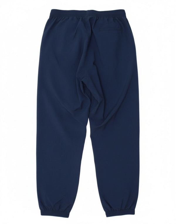 Adidas Mens Tracksuit Trousers Joggers Large Navy Blue Polyester