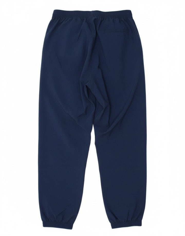 Adidas Mens Tracksuit Trousers Joggers Large Navy Blue Polyester