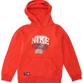 Nike Boys Graphic Hoodie Jumper 10-11 Years Medium Red Cotton