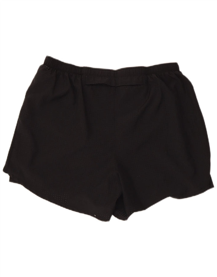 NIKE Mens Dri Fit Graphic Sport Shorts XL  Black Polyester