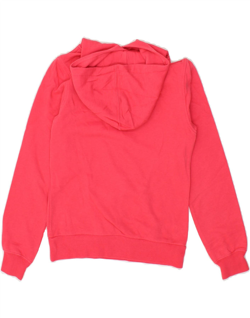 CHAMPION Girls Graphic Hoodie Jumper 9-10 Years Medium Pink | Vintage Champion | Thrift | Second-Hand Champion | Used Clothing | Messina Hembry 