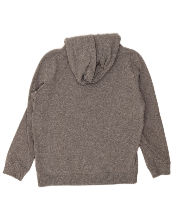 Vans Boys Graphic Regular Fit Hoodie Jumper 10-11 Years Medium Grey Cotton