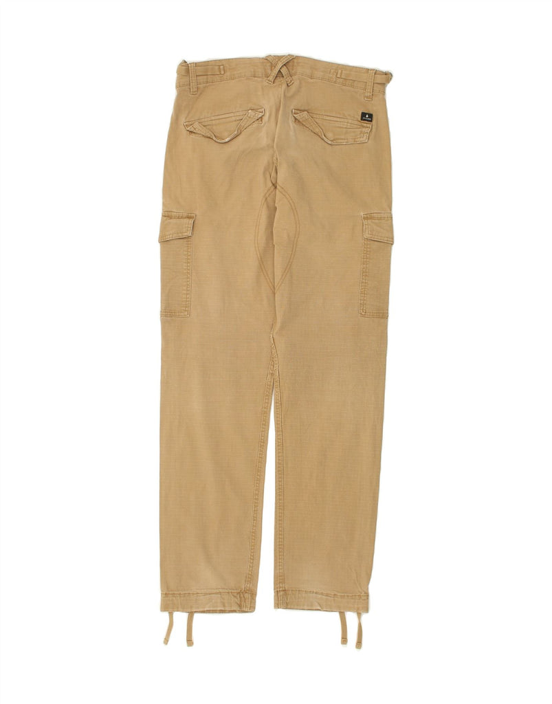 JACK & JONES Mens Drake Loose Fit Cargo Trousers W30 L32 Beige Cotton | Vintage Jack & Jones | Thrift | Second-Hand Jack & Jones | Used Clothing | Messina Hembry 