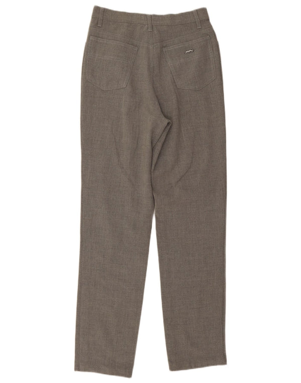 Krizia Womens Tapered Casual Trousers W28 L31 Grey