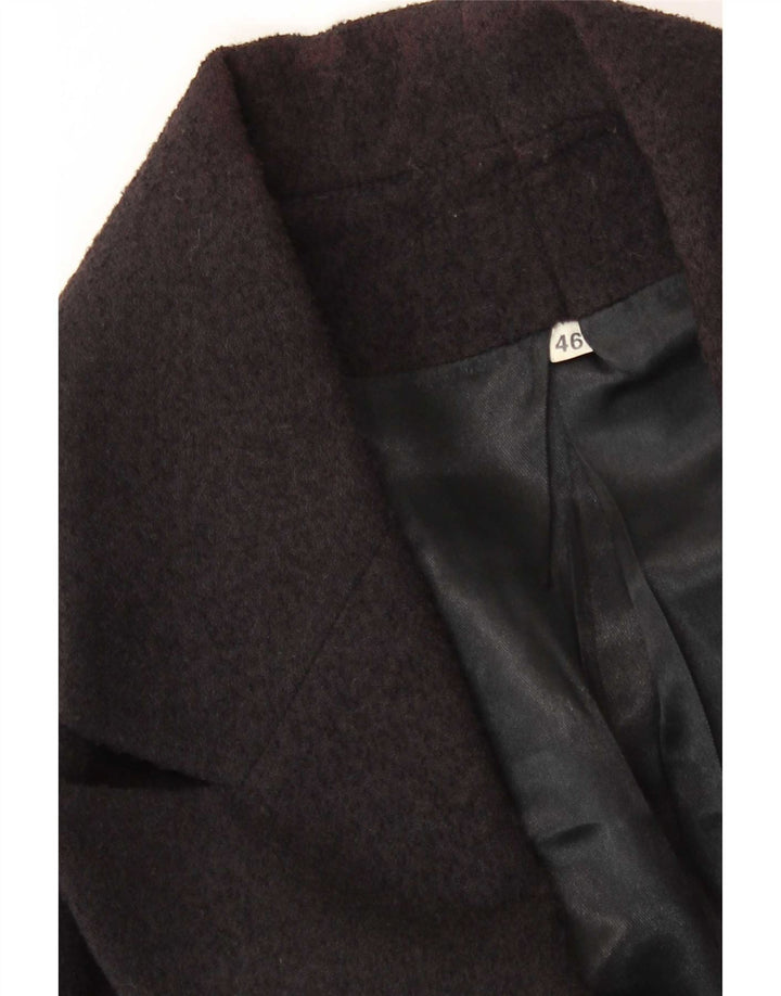 Vintage Womens 1 Button Blazer Jacket IT 46 Large Black