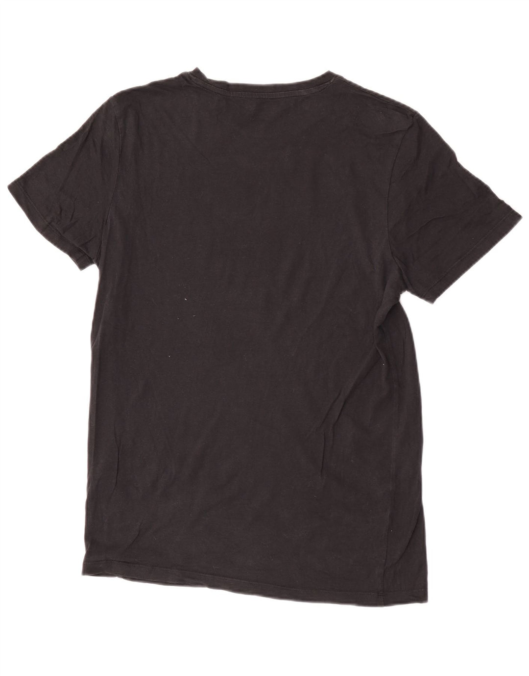 Jack & Jones Mens T-Shirt Top Large Black Cotton