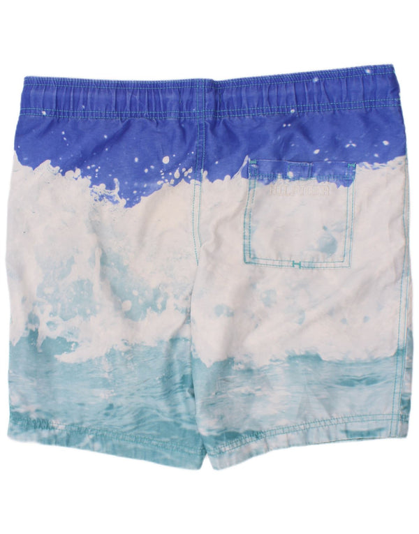 Tommy Hilfiger Boys Swimming Shorts 13-14 Years Blue Tie Dye