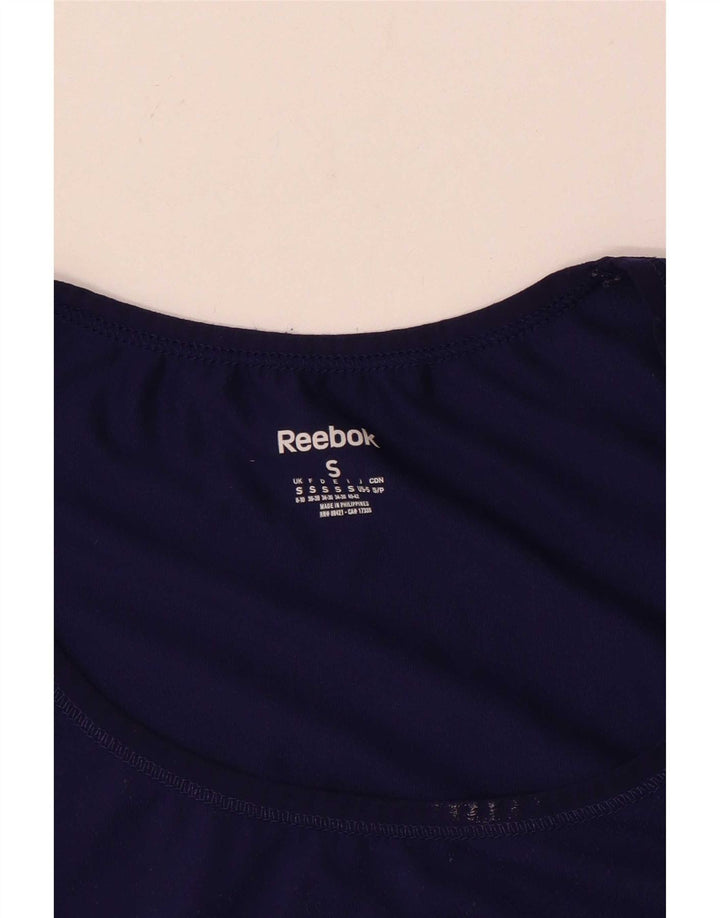 Reebok Womens T-Shirt Top UK 8/10 Small Purple