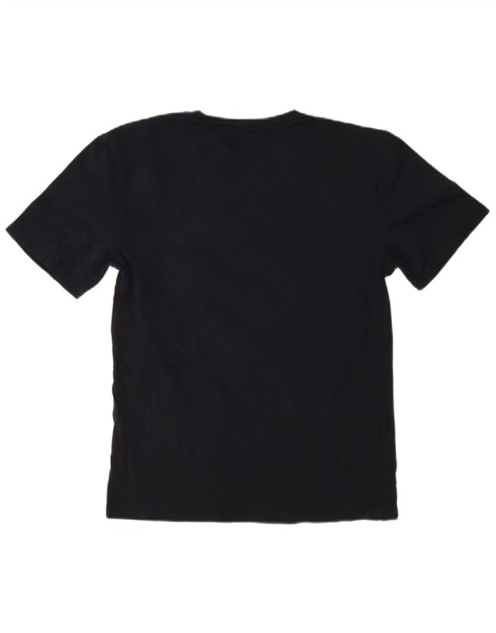 Zara Mens T-Shirt Top Large Navy Blue