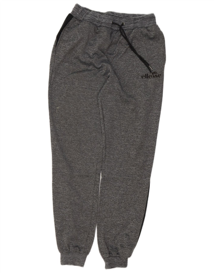 Ellesse Mens Tracksuit Trousers Joggers Medium  Grey Colourblock Polyester